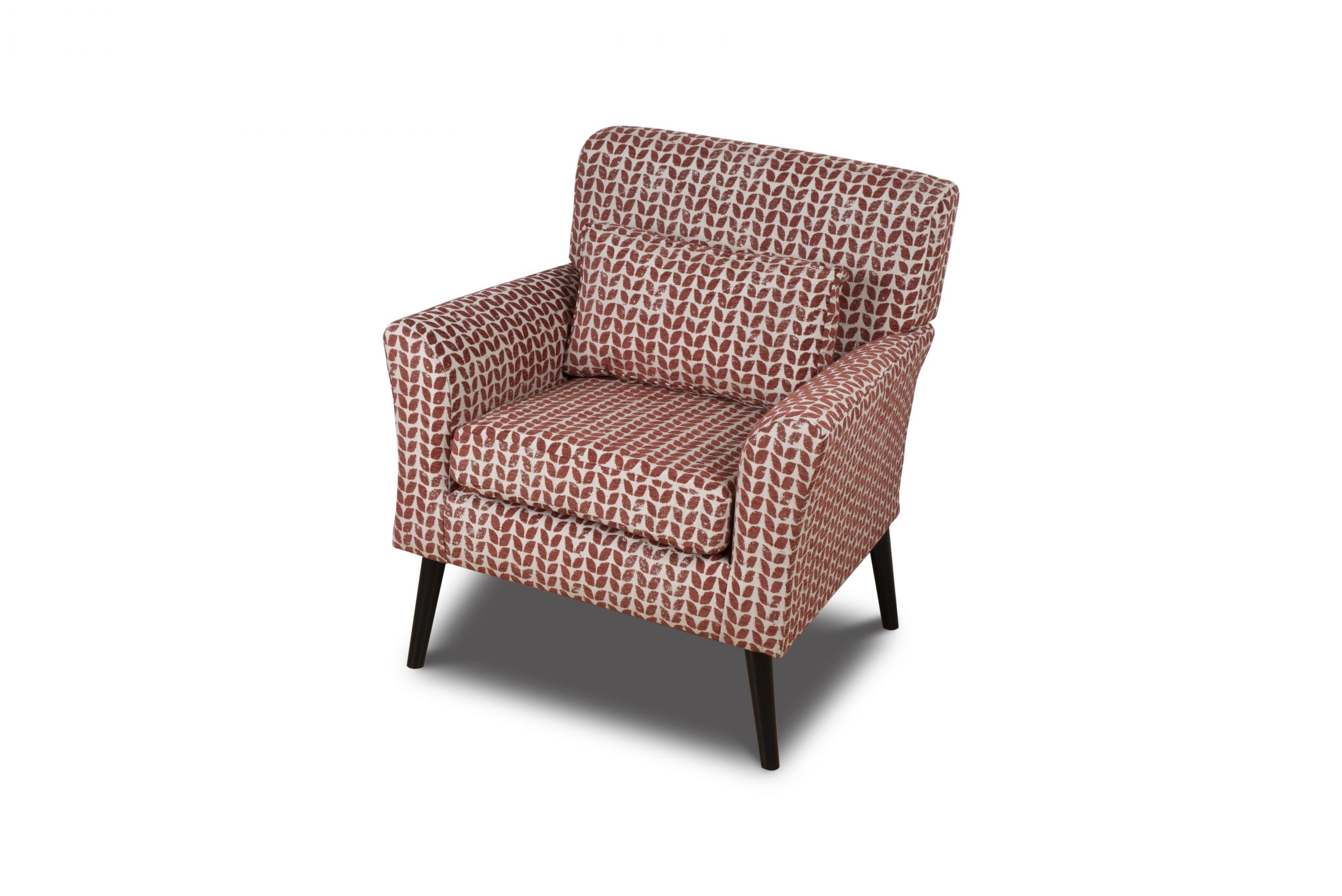 DI Designs Warnborough Red & White Club Armchair